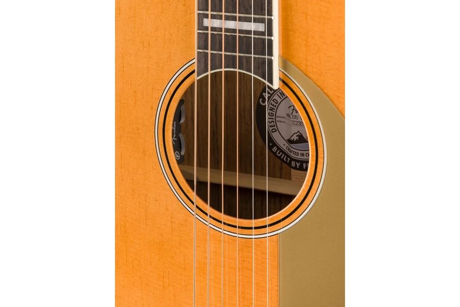 Електро-акустична гітара Fender Malibu Vintage Aged Natural