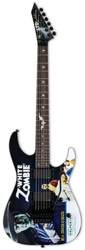 Електрогітара LTD KH-WZ White Zombie (Black w/Graphic)