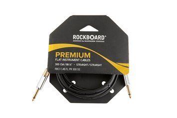 Кабель ROCKBOARD Premium Flat Instrument Cable, Straight/Straight (300 cm)
