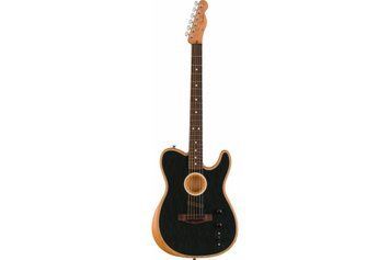 Електрогітара Fender Acoustasonic Player Telecaster Brushed Black
