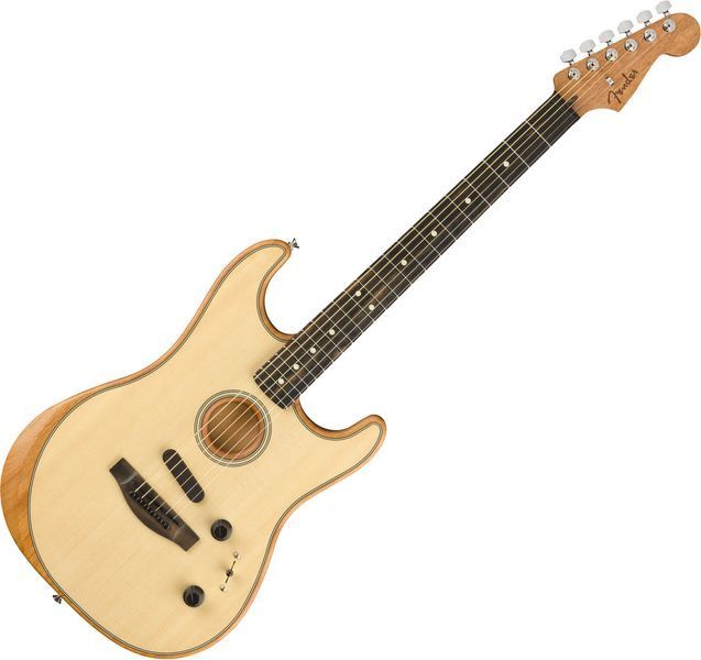 Электрогитара FENDER AMERICAN ACOUSTASONIC STRATOCASTER Natural (арт.230161)