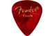 Набір медіаторів Fender 351 Premium Celluloid Red Moto Thin - фото 2