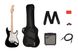 Гітарний набір Squier by Fender Sonic Stratocaster Pack MN Black - фото 1