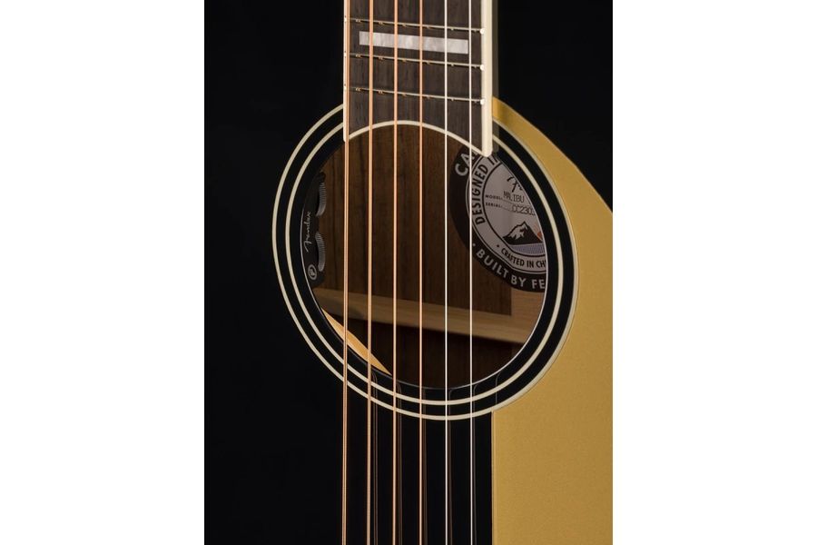 Электроакустическая гитара Fender Malibu Vintage Black
