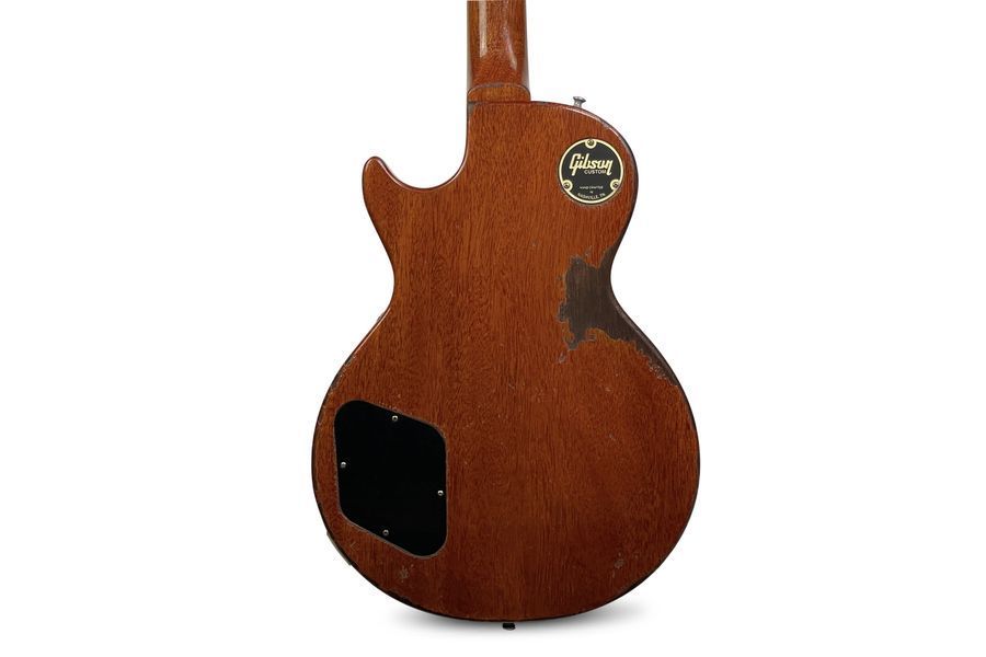 Электрогитара Gibson Custom Shop 1959 Les Paul Standard Reissue Heavy Aged Slow Iced Tea Fade