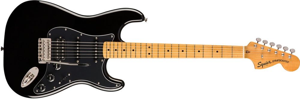 Електрогітара Fender Squier CV 70s Stratocaster HSS MN Black