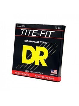 Струни для електрогітари DR Strings Tite-Fit Electric - Mega Heavy (13-56)