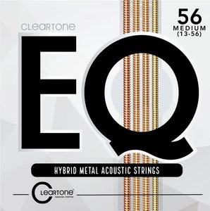 Струни для акустичної гітари CLEARTONE 7813 EQ Hybrid Metal Acoustic Medium 13-56