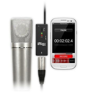 Аудіоінтерфейс IK MULTIMEDIA iRIG PRE
