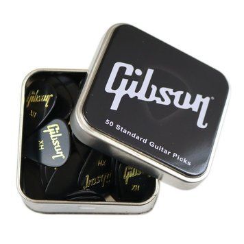 Набор медиаторов Gibson 50 Pack Picks X Heavy