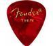 Медіатор Fender 351 Red Moto Thin