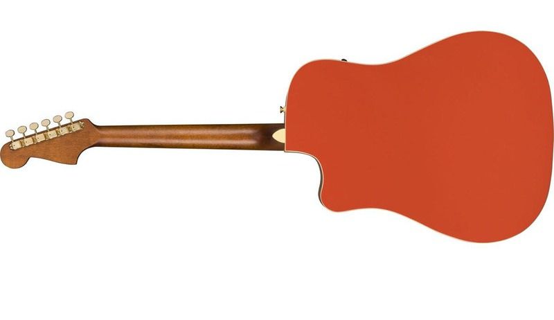 Электроакустическая гитара FENDER REDONDO PLAYER Wn Fiesta Red