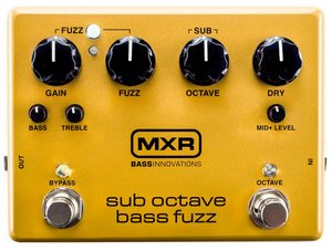 Педаль эффектов MXR Sub Octave Bass Fuzz