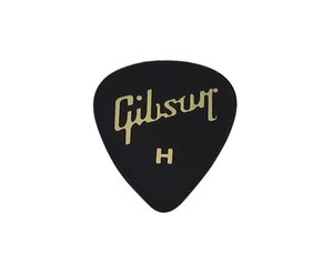Набір медіаторів Gibson APRGG-73H 1 2 Gross Black Wedge Style Heavy