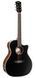 Электроакустическая гитара Cort Essence-GA4 Special Black Top Semi Gloss - фото 2