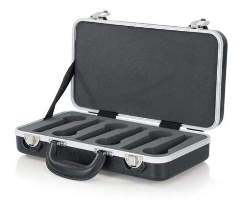 Кейс для микрофонов Gator GM-6-PE - 6 Microphones Case ○ Купить в