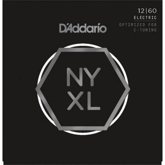 Струны для электрогитары D'ADDARIO NYXL1260 Extra Heavy (12-60)