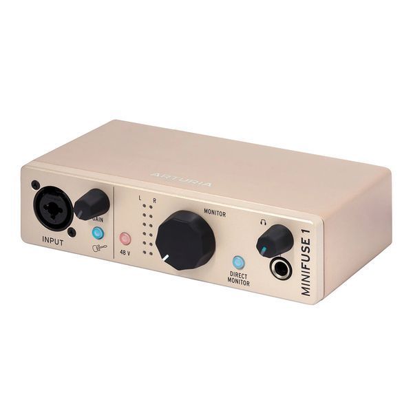 Аудиоинтерфейс Arturia MiniFuse 1 Champagne Edition