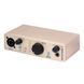 Аудиоинтерфейс Arturia MiniFuse 1 Champagne Edition - фото 2