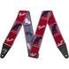 Ремень гитарный Fender 2" Weightless Monogrammed Red/White/Blue - фото 1