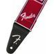 Ремень гитарный Fender 2" Weightless Monogrammed Red/White/Blue - фото 2
