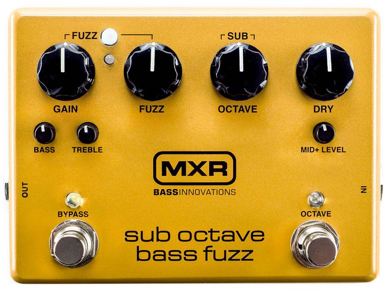Педаль эффектов MXR Sub Octave Bass Fuzz