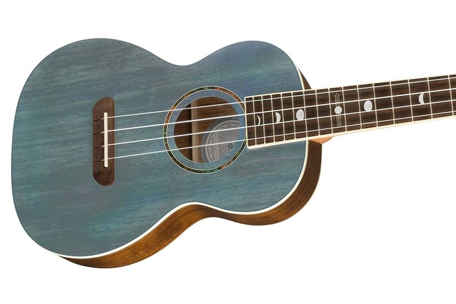 Укулеле Fender Dhani Harrison Ukulele WN Turquoise