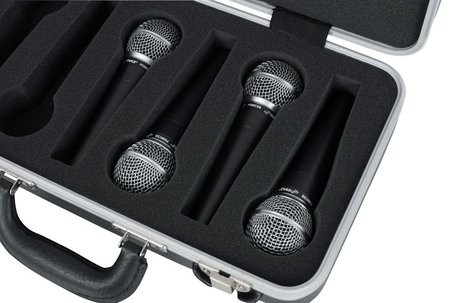 Кейс для мікрофонів Gator GM-6-PE - 6 Microphones Case