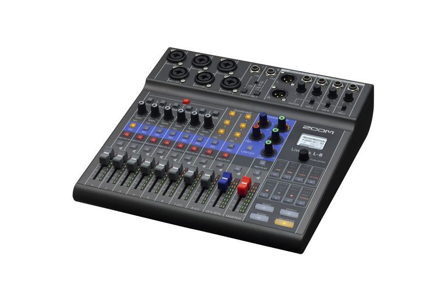 Мікшерний пульт ZOOM LiveTrak L-8