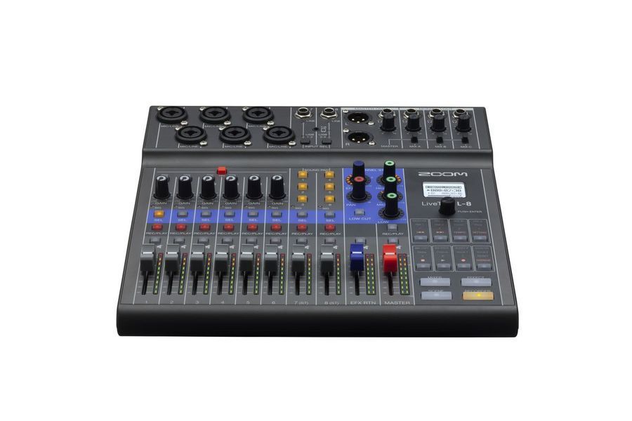 Мікшерний пульт ZOOM LiveTrak L-8