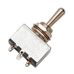Гітарна електроніка PAXPHIL TGS205 CLOSED 3-WAY TOGGLE SWITCH (Chrome)