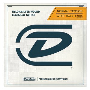 Струни для класичної гітари DUNLOP DCV100NB Normal Tension Ball End Classical Guitar Strings