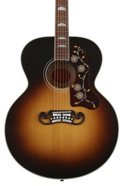 Электроакустическая гитара Gibson SJ-200 STANDARD VINTAGE SUNBURST