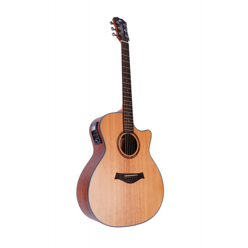 Электроакустическая гитара Alfabeto Solid AMS40EQ (Satin) + чохол