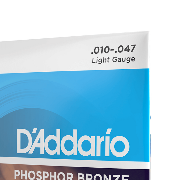 Струни для акустичної гітари D'ADDARIO EJ38 Phosphor Bronze Regular Light 12-String (10-47)