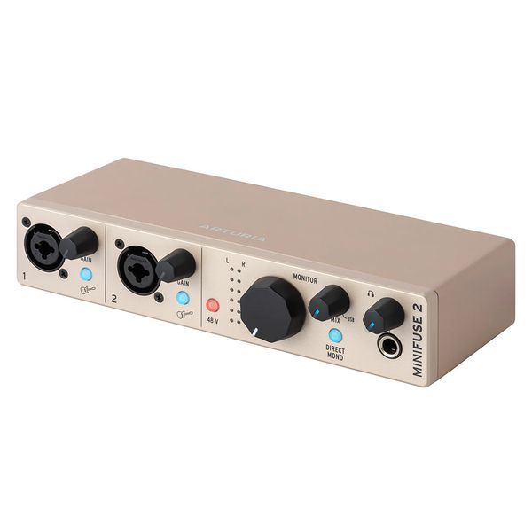 Аудиоинтерфейс Arturia MiniFuse 2 Champagne Edition