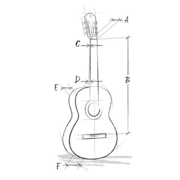 Классическая гитара Alhambra Luthier India Montcabrer с чехлом