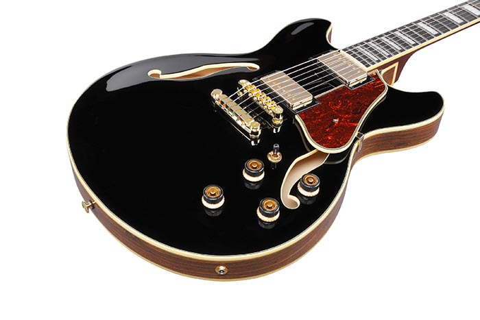 Полуакустическая гитара Ibanez AS93BC BK