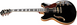 Полуакустическая гитара Ibanez AS93BC BK - фото 3