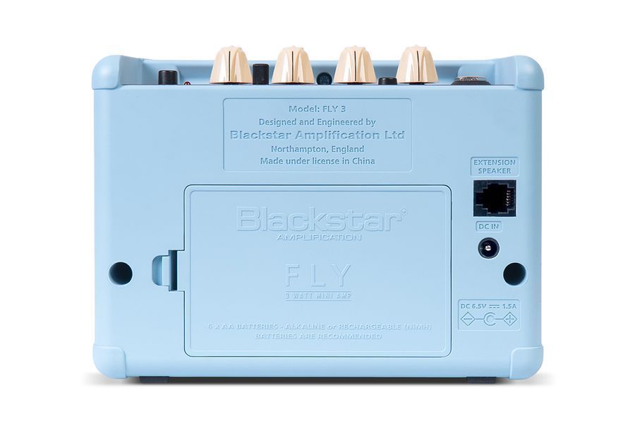 Гітарний комбопідсилювач BLACKSTAR FLY 3 BABY BLUE UNION FLAG
