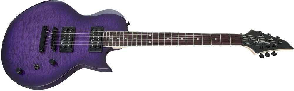 Електрогітара JACKSON JS22Q Monarkh AH Transparent Purple Burst