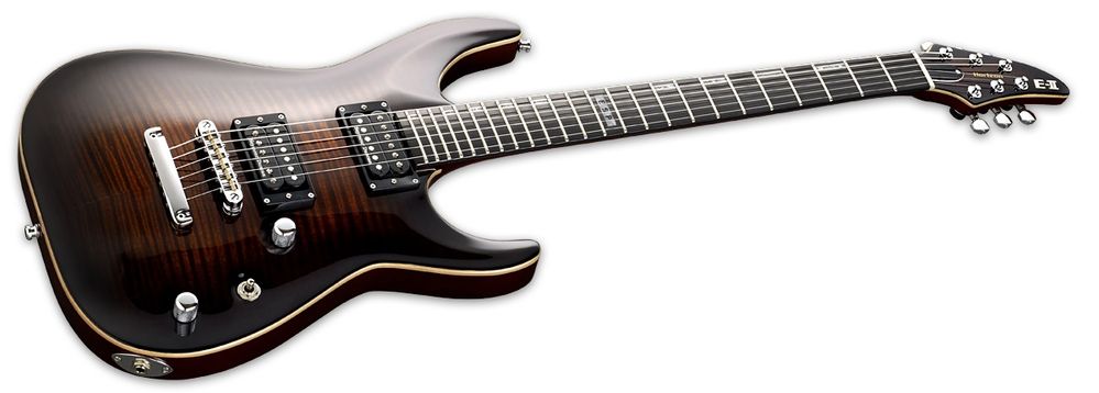 Електрогітара ESP E-II HORIZON FM NT (Dark Brown Sunburst)