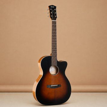 Електроакустична гітара Cort CORE-OC Maple (Brown Burst Top Semi Gloss) з чохлом