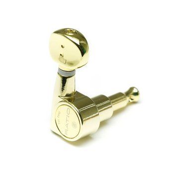 Кілки для гітари GRAPH TECH PRN-2731-G0 Ratio Electric 6 In-line Classic 2 Pin - Gold