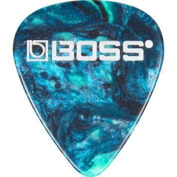 Медіатори Boss BPK-72-OH Celluloid Pick Heavy Ocean Turquoise 72 Pack