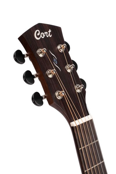 Электроакустическая гитара Cort Core-OC Spruce (Open Pore Trans Black)