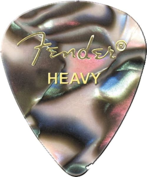 Медіатор Fender 351 Shape Premium Picks Abalone Heavy