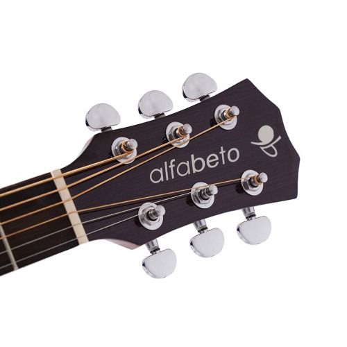 Электроакустическая гитара Alfabeto Solid AMS40EQ (Natural) + чохол