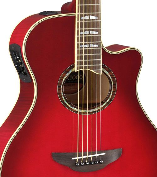 Електроакустична гітара Yamaha APX1000 (Crimson Red Burst)