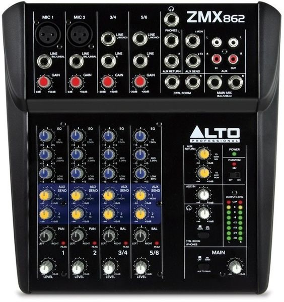 Мікшерний пульт ALTO PROFESSIONAL ZMX862